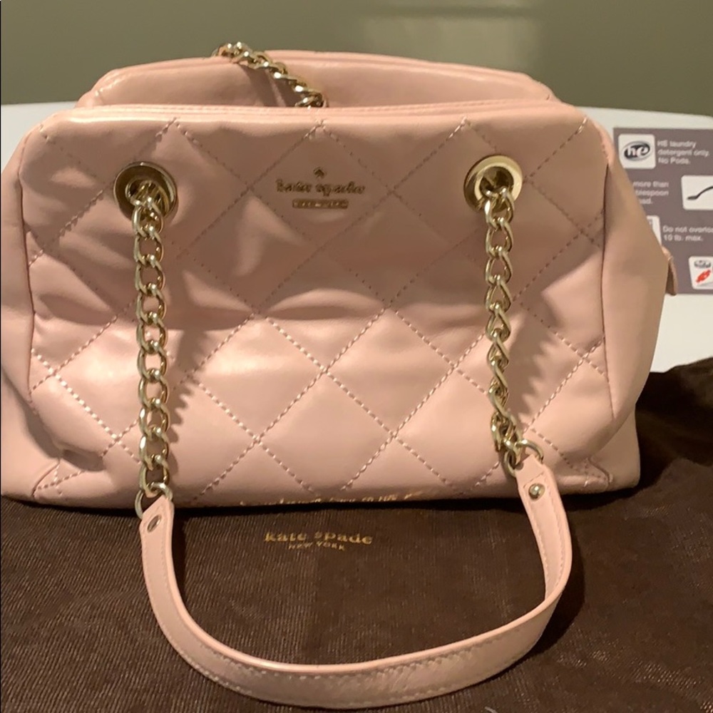 Kate Spade pink rose shoulder bag